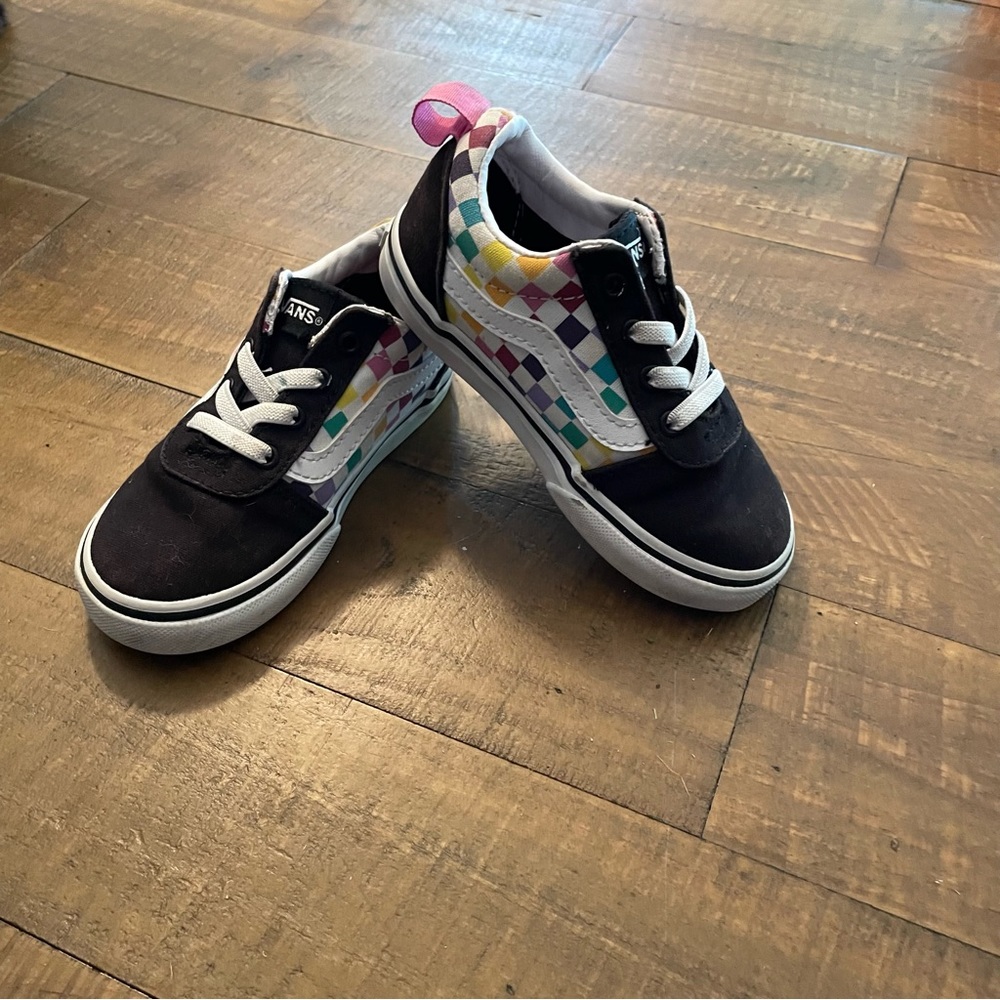 Toddler slide on Vans